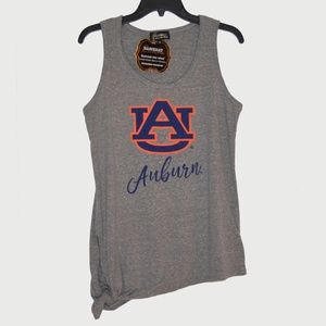 NWT Auburn Tigers Side Tie Tank Top